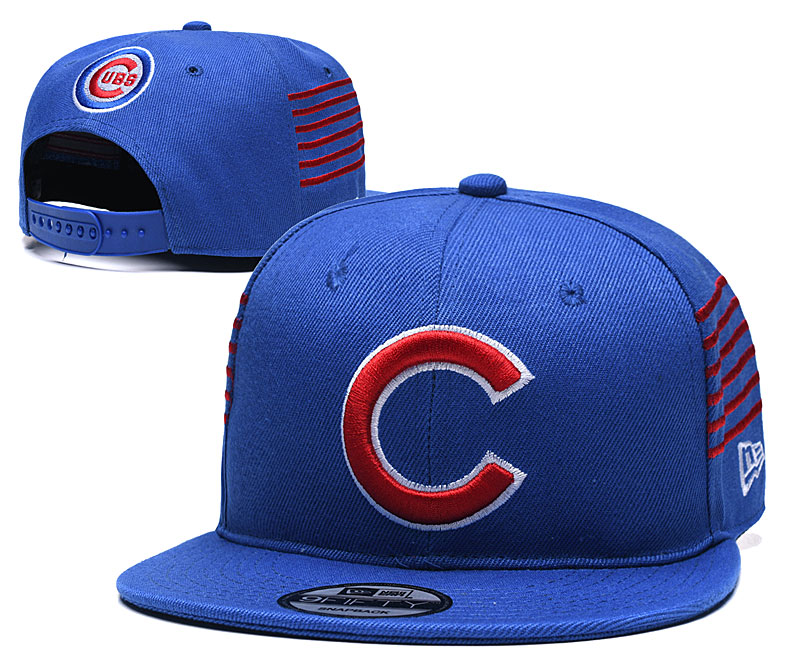MLB Chicago Cubs Stitched Snapback Hats 004